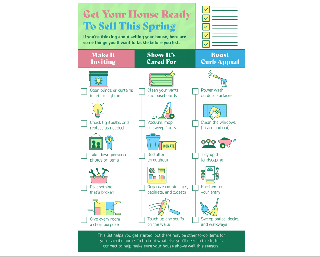 Spring Cleaning Checklist for San Diego Home Sellers