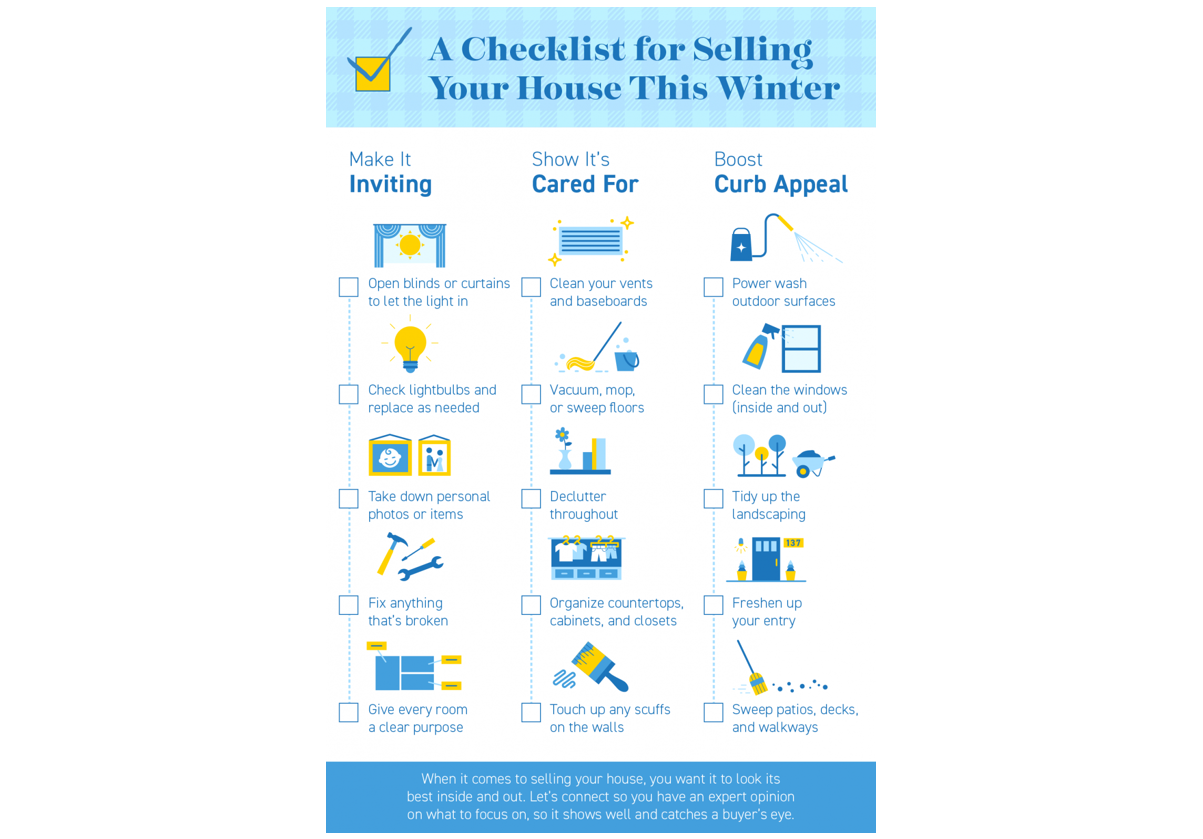 A Checklist for Selling Your San Diego House This Winter